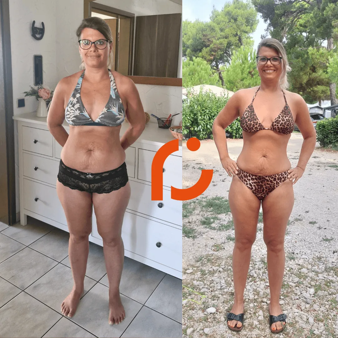 Client transformation - Jessica lost 35 pounds