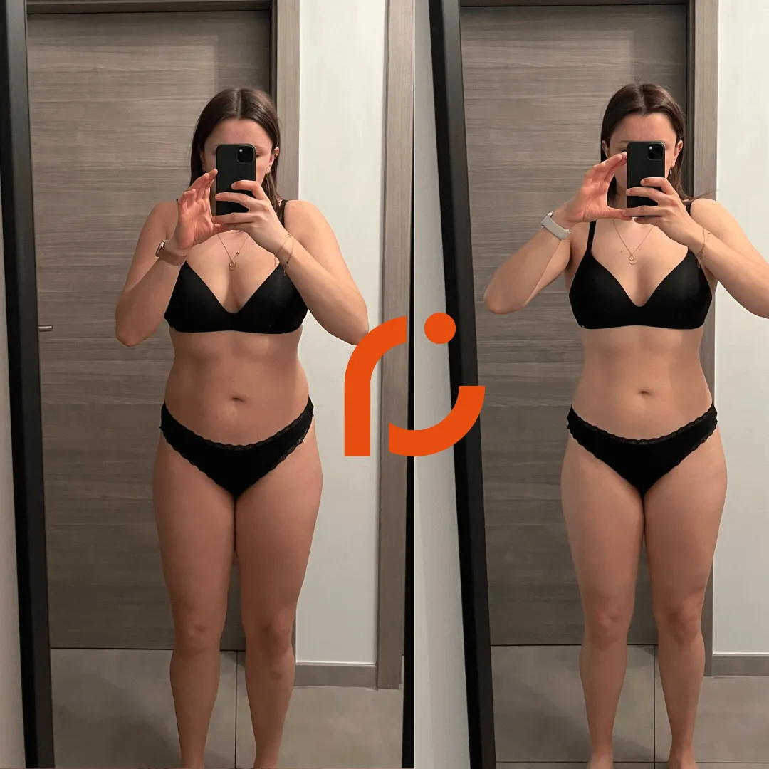 Client transformation - Amanda's complete lifestyle change